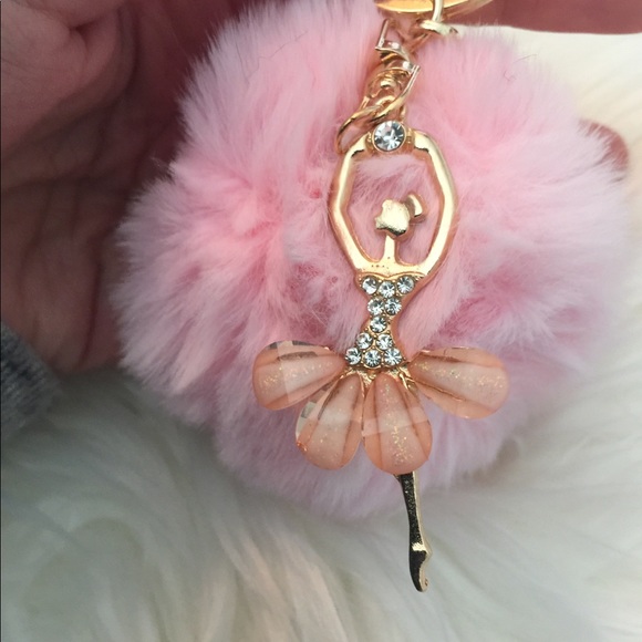 Accessories - Ballerina Pom Pom Keychain/Charm